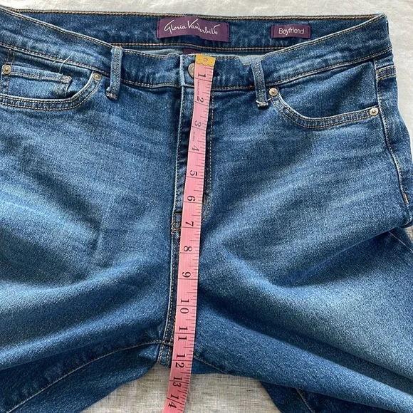 Gloria Vanderbilt high rise boyfriend jeans - Picture 3 of 6